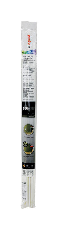 cord channel kit 8 piece ivory electrical supply