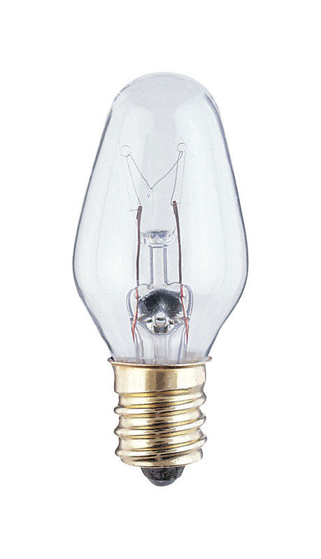 NIGHT LITE BULB 43 LUMENS CLEAR 4 PACK