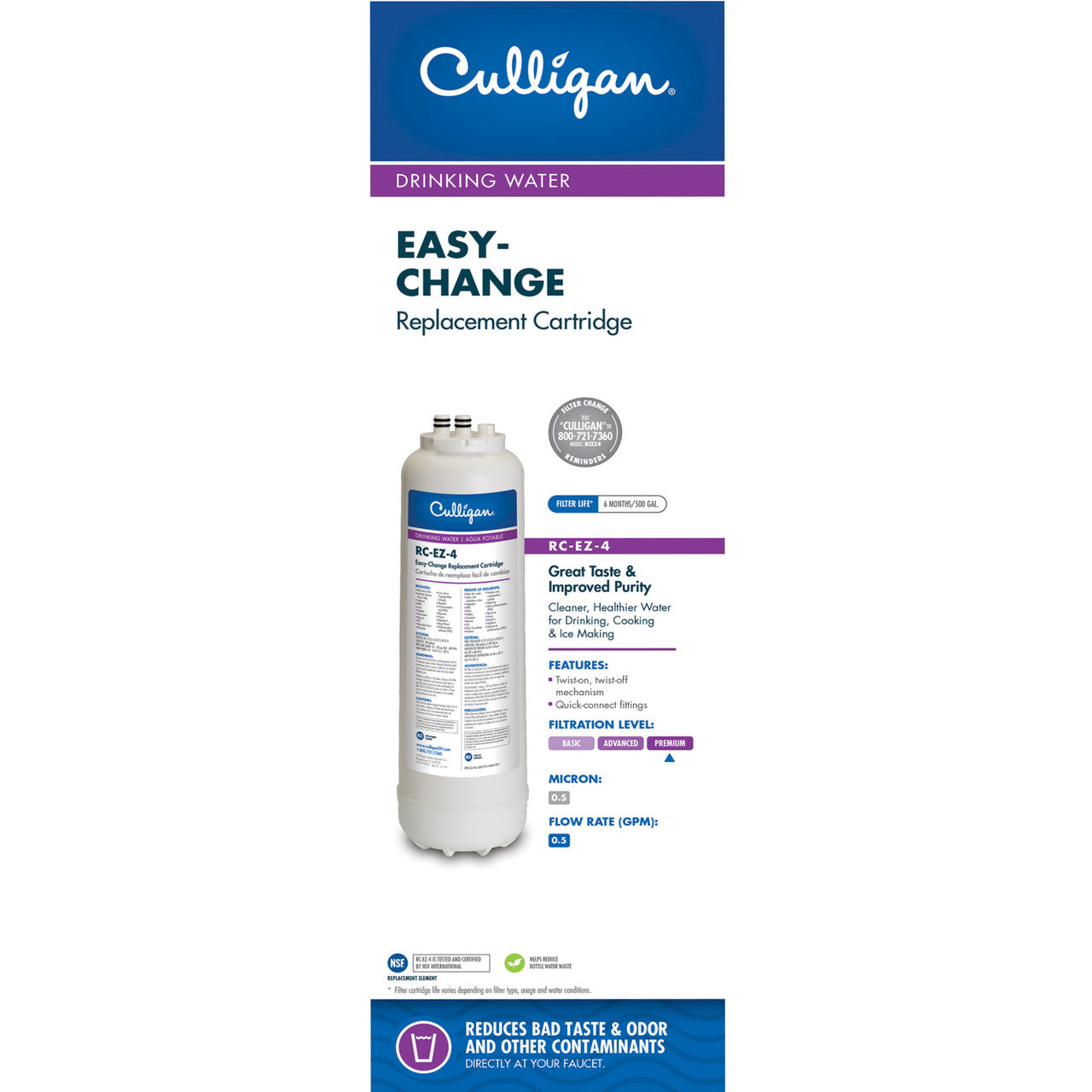 filter easy change level 4 plumbing air filter