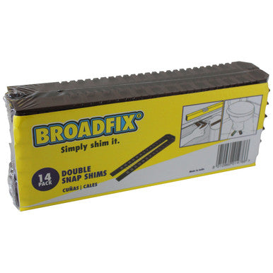 Shims Double Snap Plastic 14 Pack