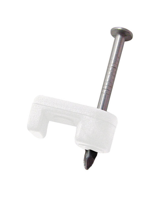 low volt staple 3/16 white electrical supply