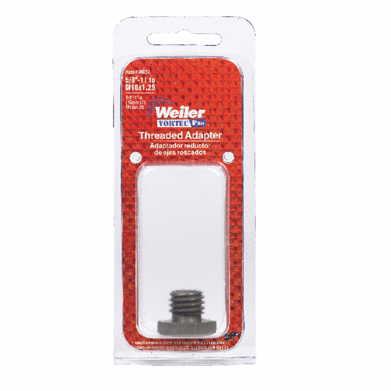 adapter 5/8-11 to m10 x 1.25 hand tool