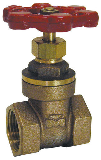Gate Valve Brass 1.25 IPS Lead Free