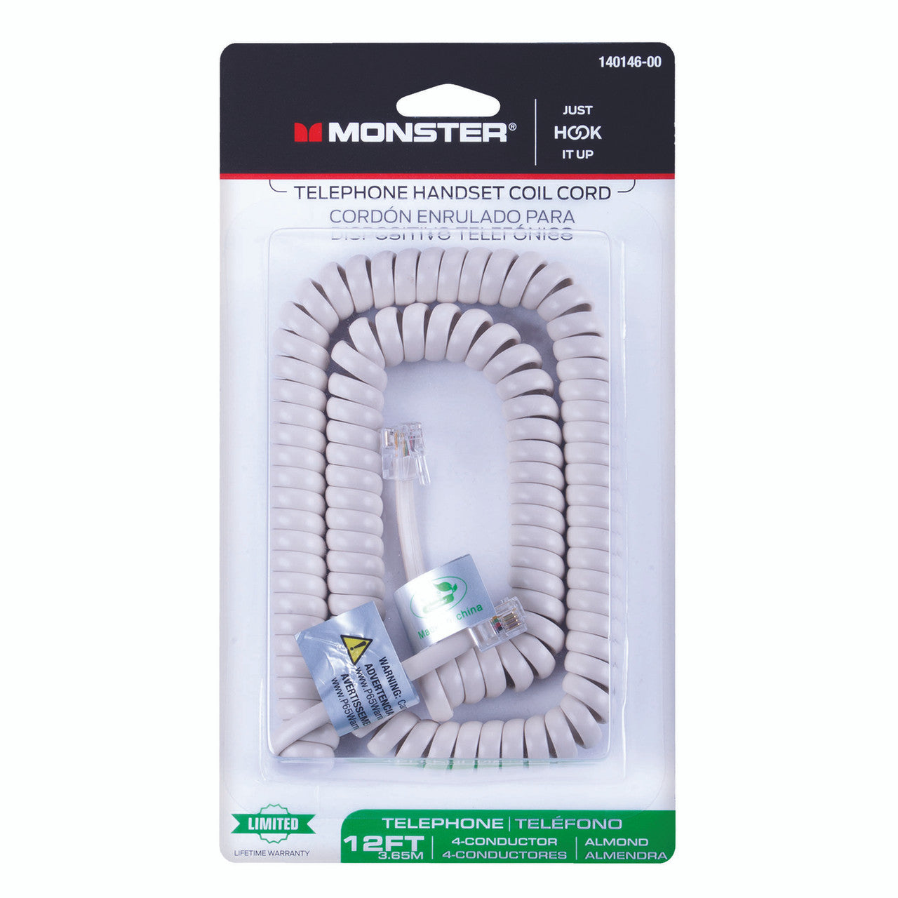 handset cable 12 ft. audio video data