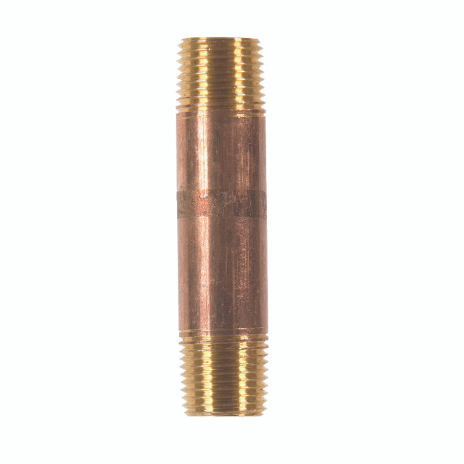 nipple 1/2 x 3-1/2 rubbers plumbing pipe nipple