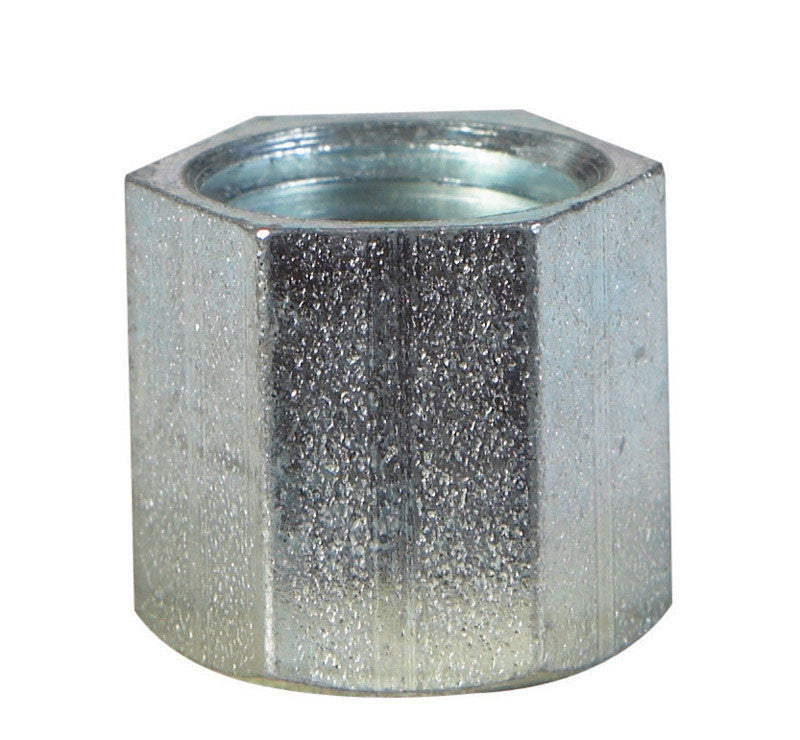 CAP HEX 1/2 GALVANIZED