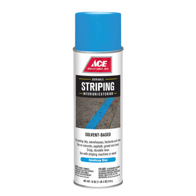 Ace Striper Handicap Blue Traffic Zone Marking Paint 18 oz.