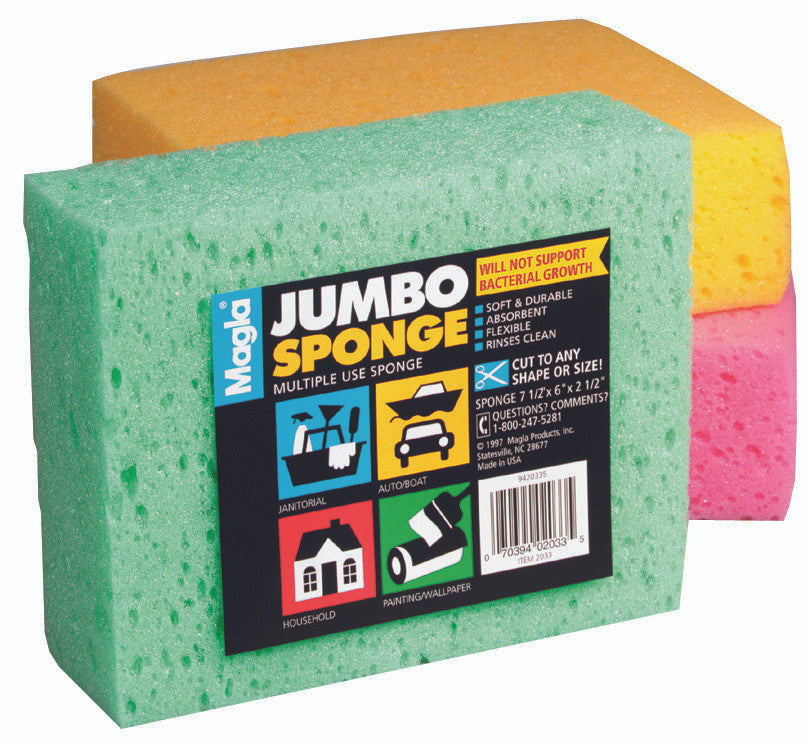 sponge 6 x 7-1/2 x 2-1/2 automotive tool accessory vehicle maintenance