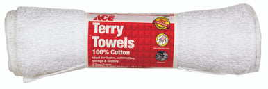 Terry Towel White Roll / 6