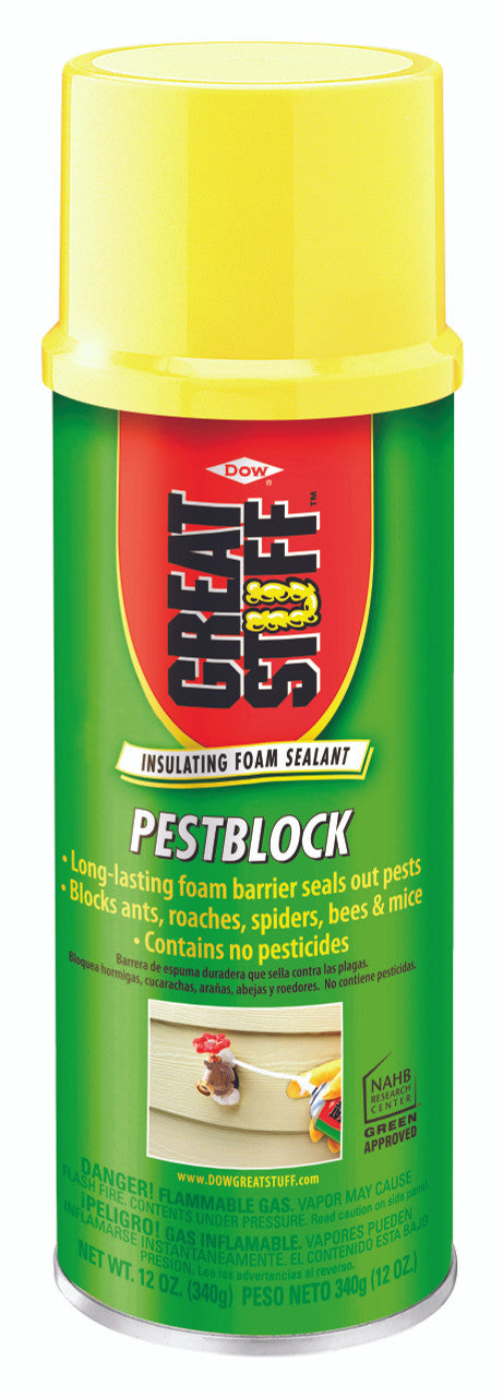 GREAT STUFF PEST BLOCK 12 OUNCE