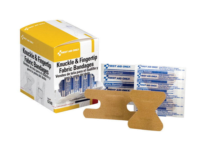 bandage finger knuckle 50 pack first aid workplace safety medical supply