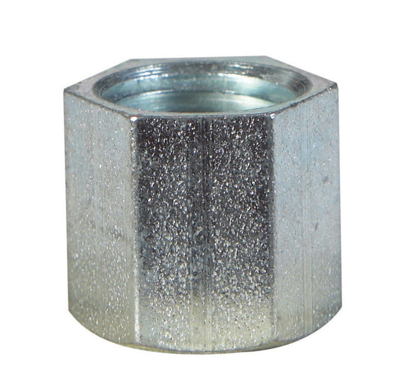 CAP HEX 1/8 GALVANIZED