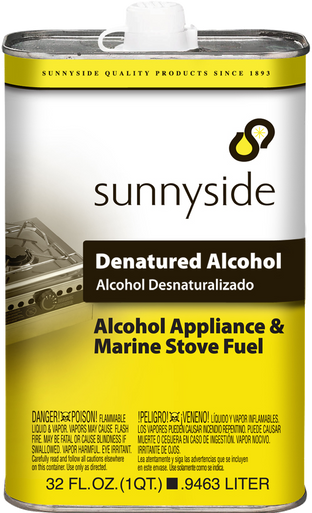 DENATURED ALCOHOL QUART Sunnyside