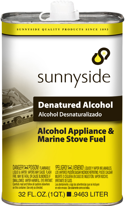 denatured alcohol quart paint solvent cleaner