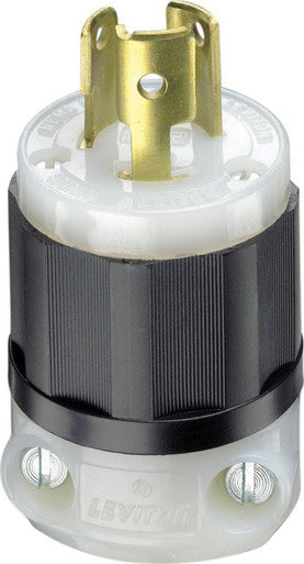 Plug Turn Lock 3 Wire 15 Amp