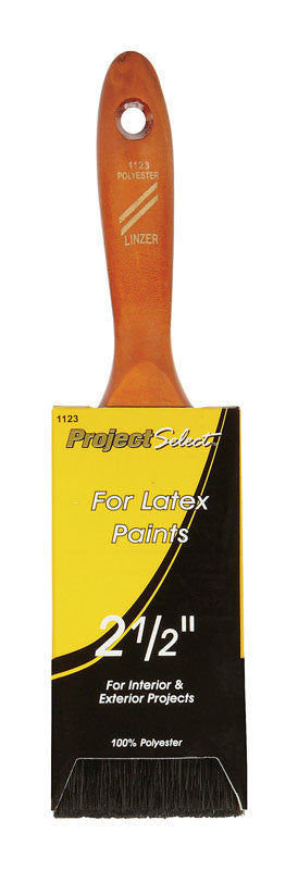 Linzer Project Select 2-1/2 in. W Flat Paint Brush