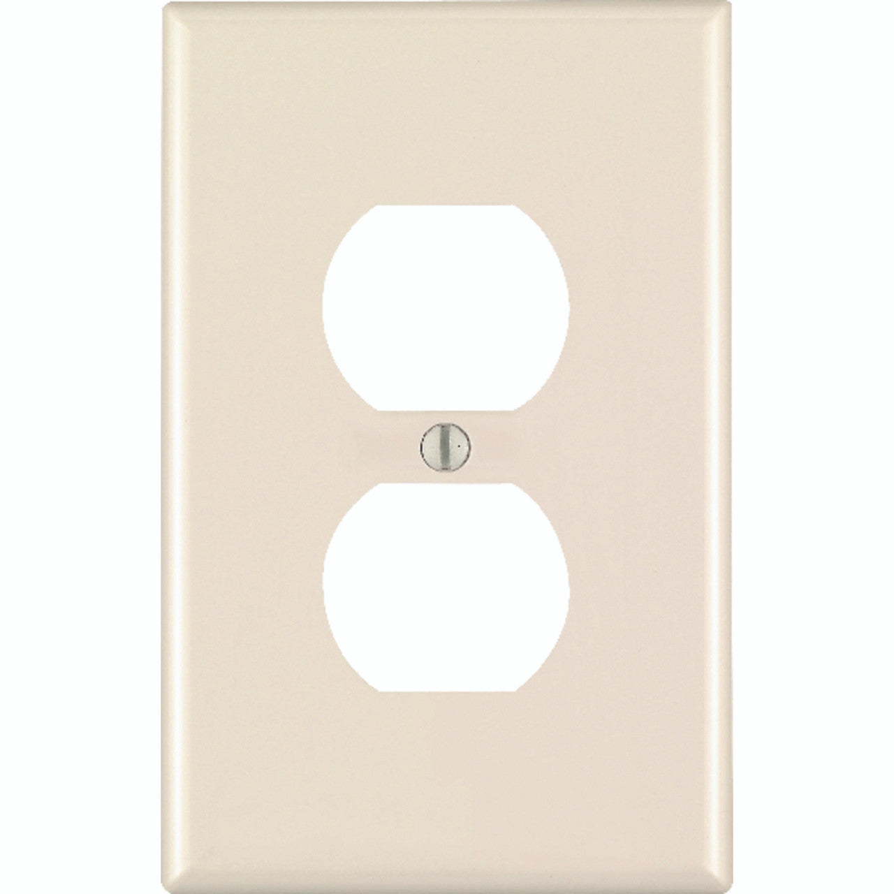 1 gang mid size duplex receptor plate electrical supply