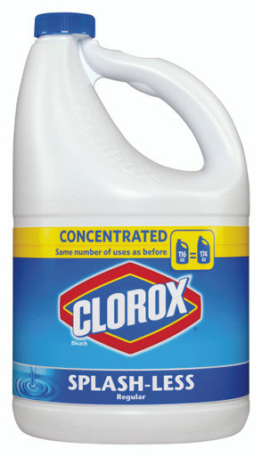 Splashless Bleach 116 Ounce Clorox