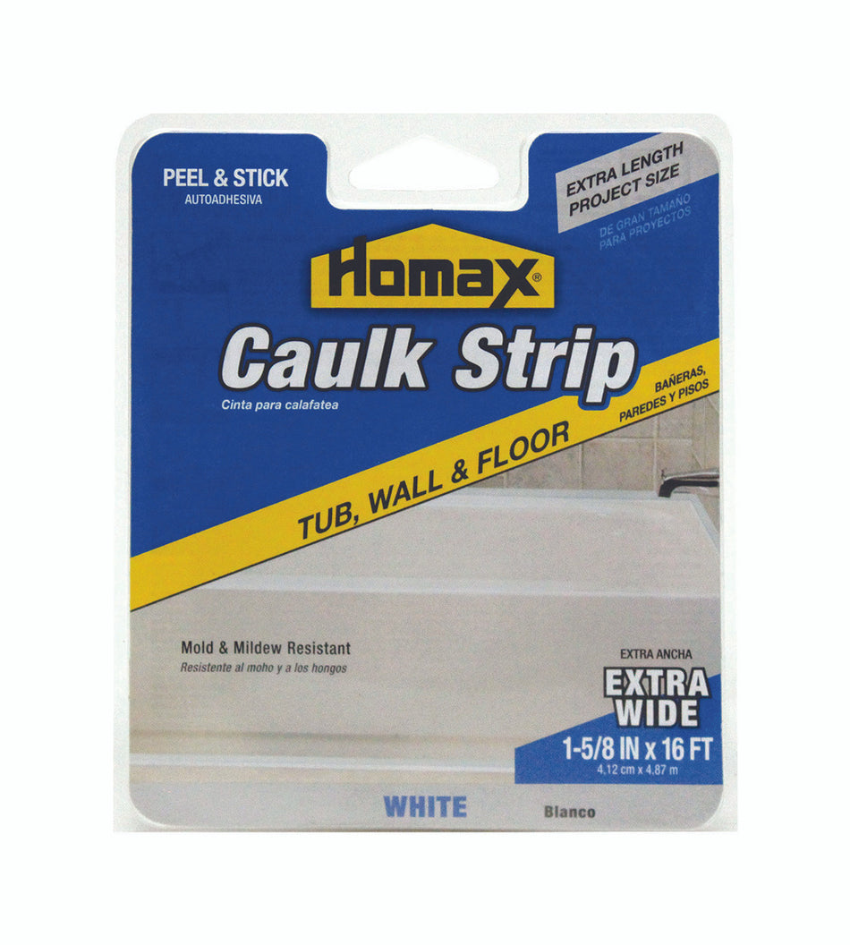 CAULK STRIP 1-5/8 X 16' WHITE