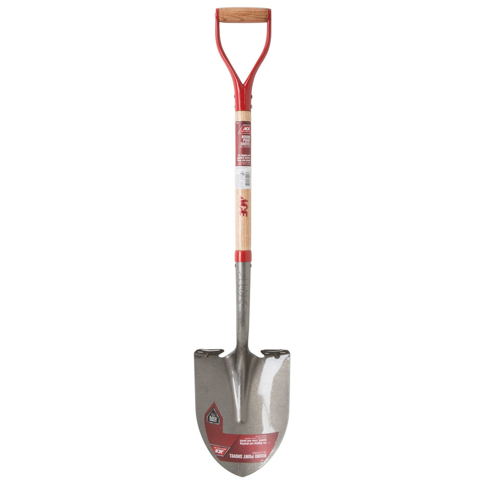 ACE SHOVEL ROUND POINT D HANDLE 27 INCH