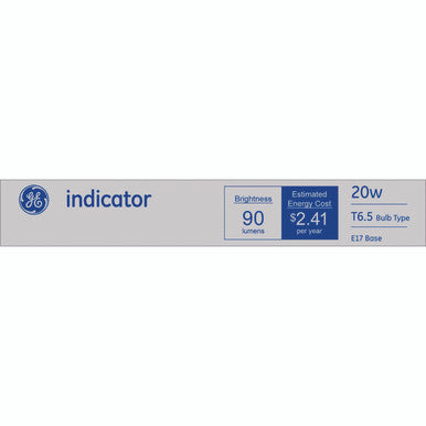 Bulb Exit 20 Watt T6-1/2 Ge