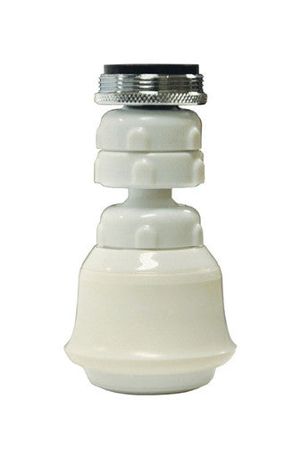 Swivel Sprayrator White 1.5 Gallons Per Minute