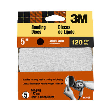 Sand Disc Adhesive 5 No Hole Fine
