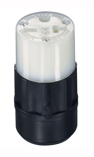 Grounding Connector 3 Wire 20 Amp Black