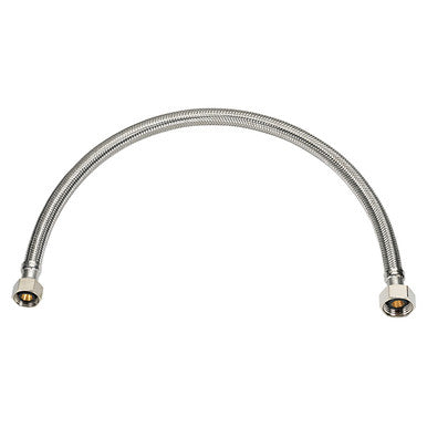 Supply Faucet Line 1/2 X 1/2 X 12 Stainless Steel