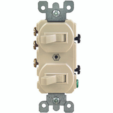 3 Way Switch Single Pole 15 Amp Ivory