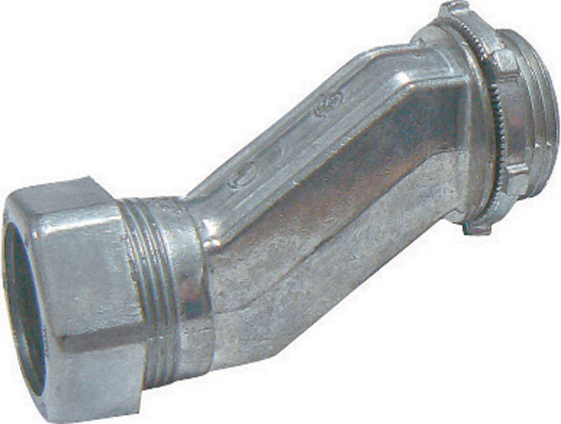 connector compression offset emt 1/2 emt conduit connector 1/2 in.