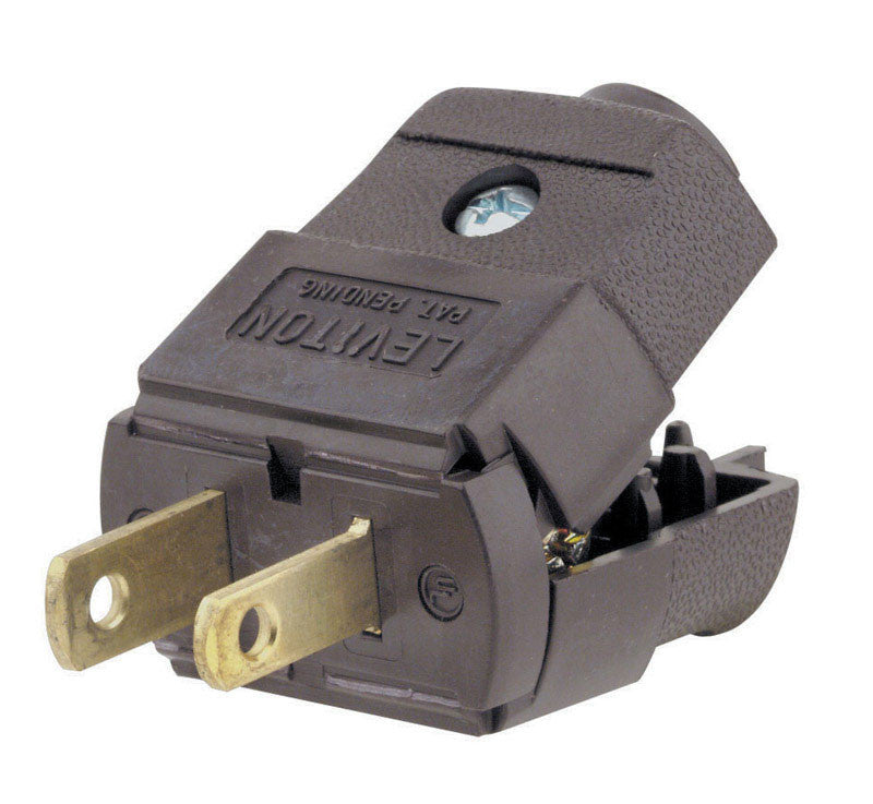polarized plug 2 wire 15 amp electrical supply