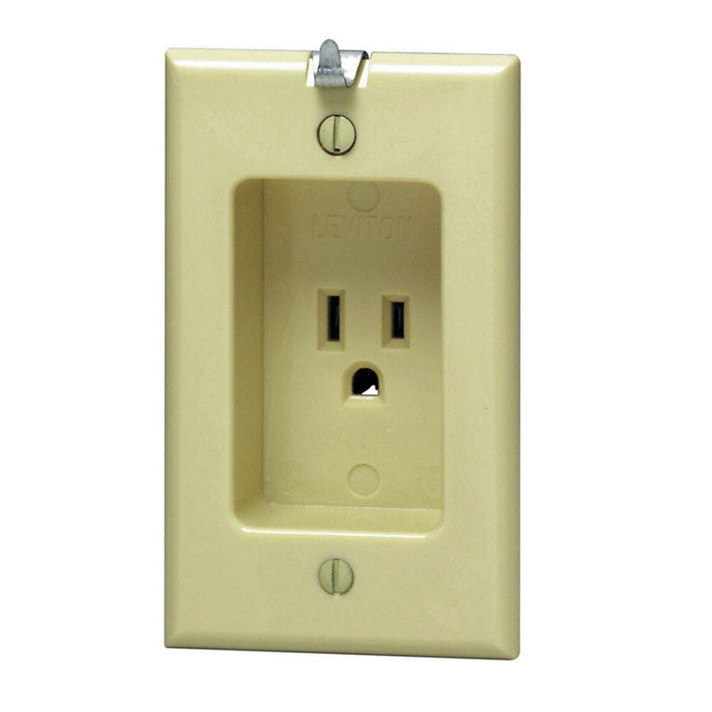 receptacles single clock hanger electrical outlet receptacle 