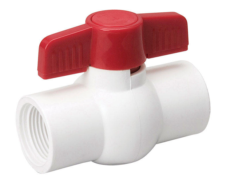 ball valve 1.5 pvc schedule 40 thread plumbing valve