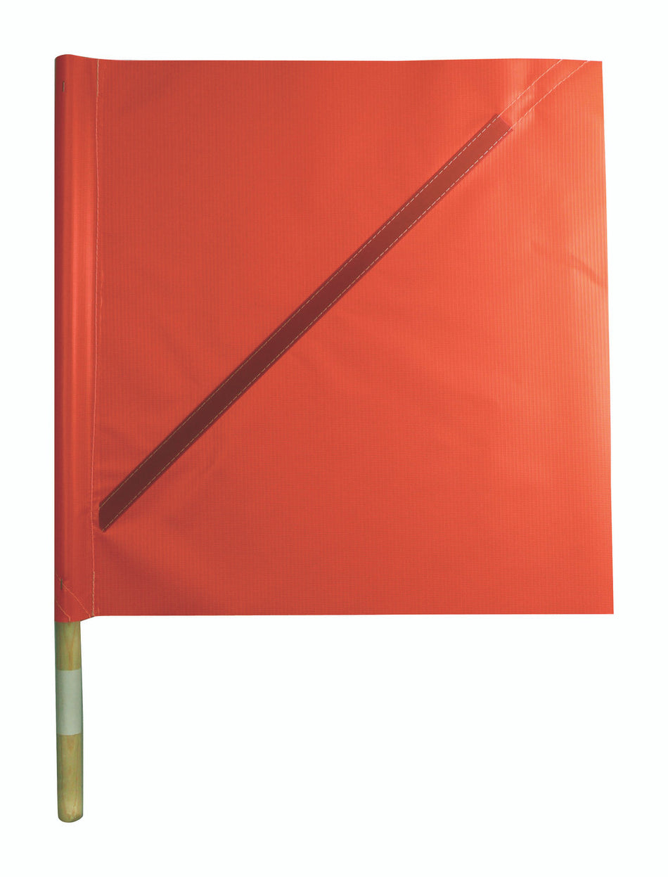 FLAG SAFETY ORANGE 18 X 18