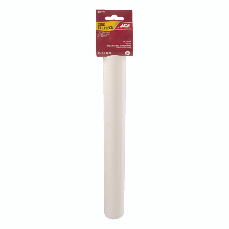 tailpiece 1-1/2 x 12 white plumbing plumbing supply