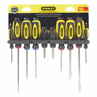 Screwdriver Set 10 Piece Stanley