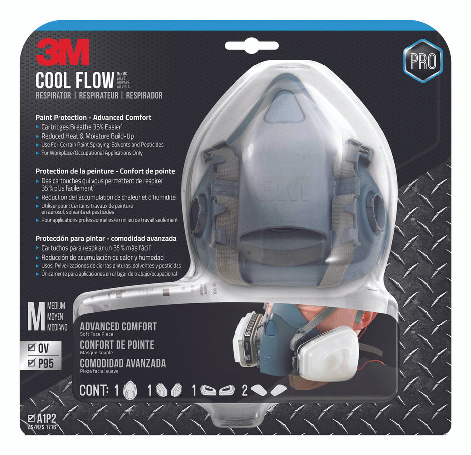 RESPIRATOR MASK PRO MEDIUM