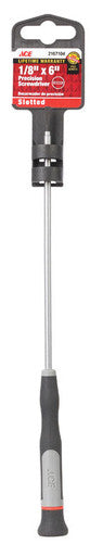 Ace 1/8 in. x 6 in. L Slotted Precision Screwdriver 1 pc.