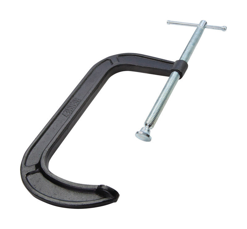 bessey 8.25 in. x 4 in. d adjustable c-clamp 1800 lb. 1 pc. clamp workholding tool