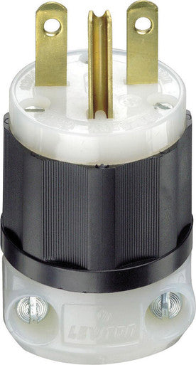 Plug Industrial 2 Pole 15 Amp