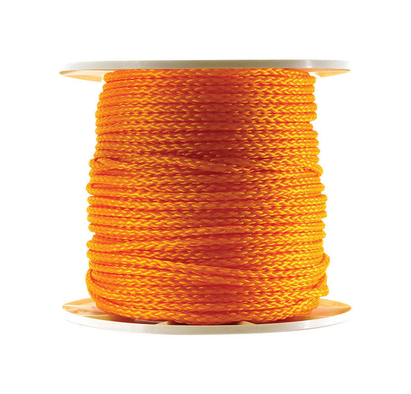 POLY ROPE 3/8 X 600 FOOT ORANGE