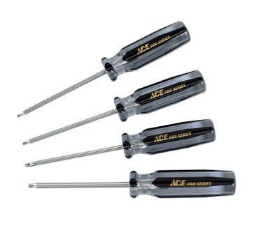 Ace Pro 4 pc. Torx Screwdriver Set 9.8 in.