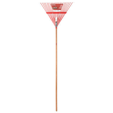 Ace 64.5 inch L x 22 inch W Steel Rake Wood