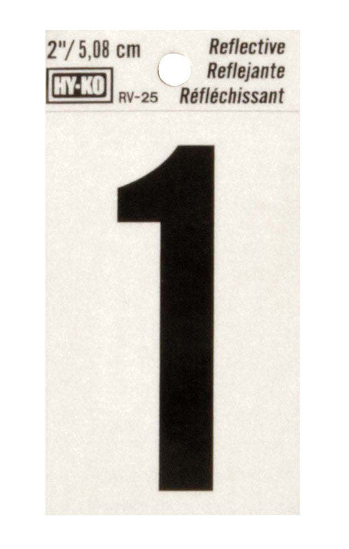 number 1 reflective 2 vinyl facility sign safety identification