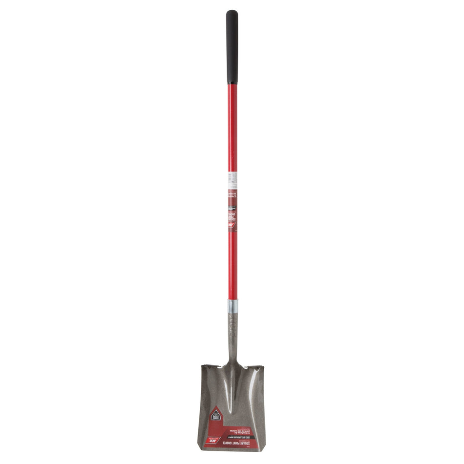 ACE SHOVEL SQUARE POINT LONG HANDLE