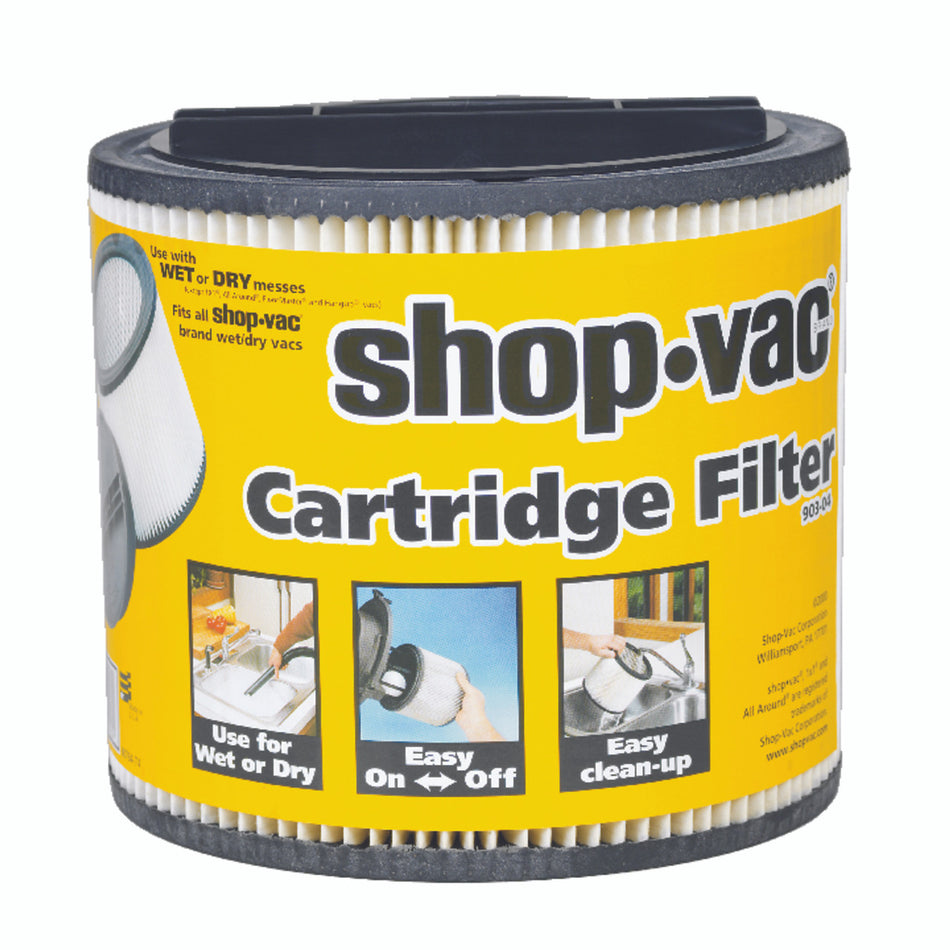 CARTRIDGE FILTER SHOP VAC