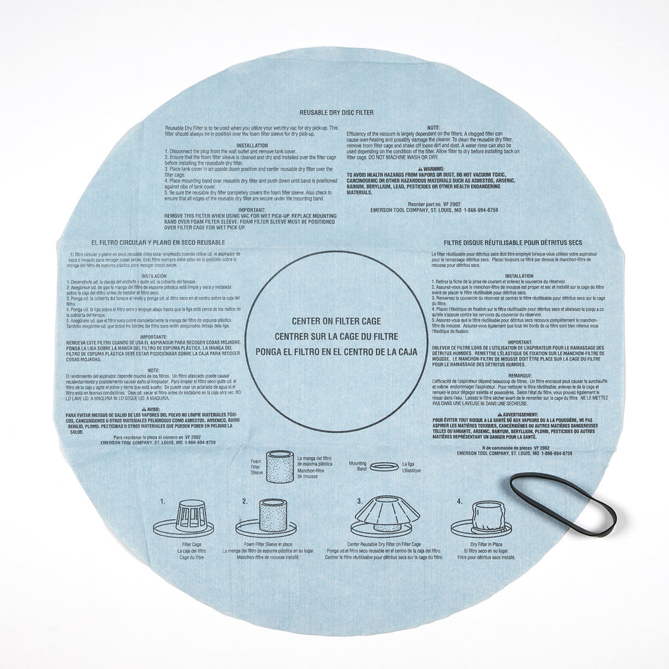 CRAFTSMAN CLOTH VACUUM BAG 3 PACK