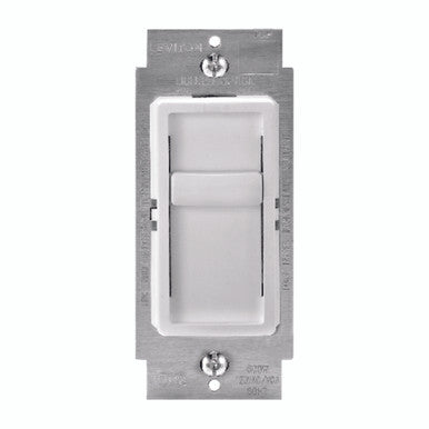 Dimmer Slide Single Pole White