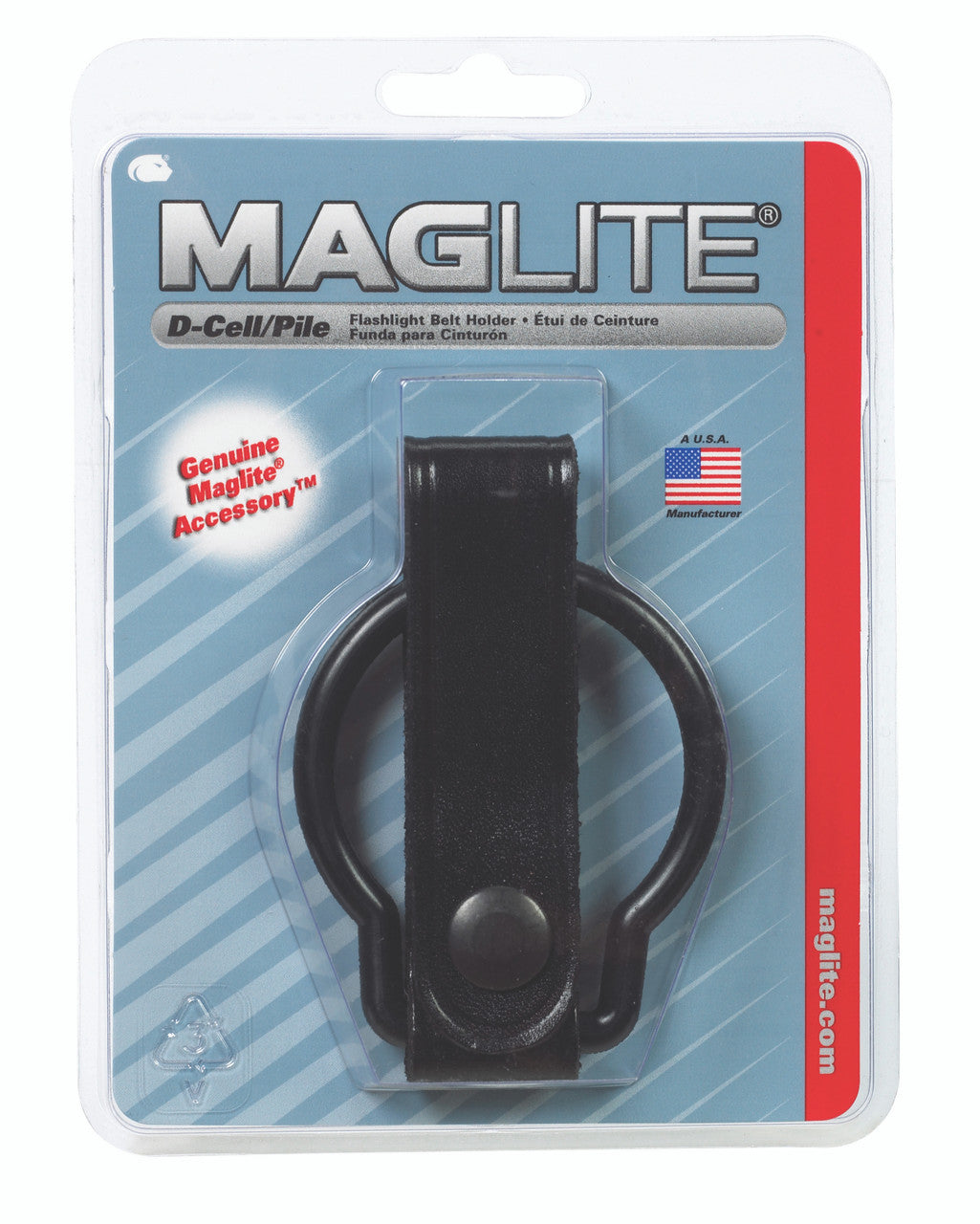 clip belt f/d maglite portable flashlight maintenance inspection